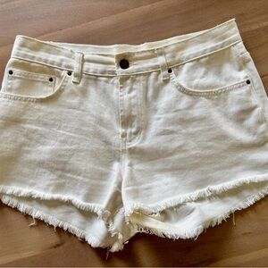 Billabong Winter White Jean Shorts